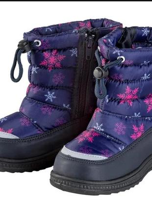 Чоботи зимові сноубутси дутіки черевики тополина topolino чобітки калоші сноубутсы