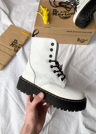 Жіночі ботінки dr. martens  женские ботинки мартенс зимние3 фото