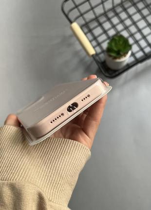 Чохол на iphone 14 pro max з захищеним низом silicone case чохол для айфон з закритим низом2 фото