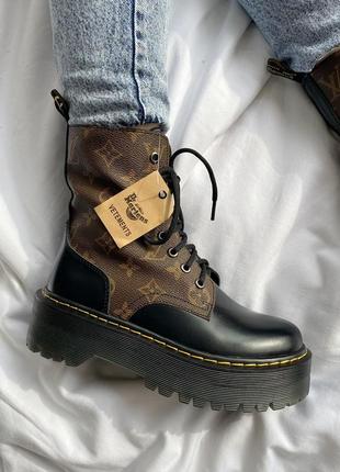 Жіночі ботінки dr. martens  женские ботинки мартенс9 фото