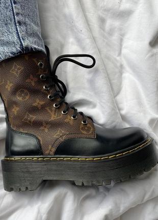 Жіночі ботінки dr. martens  женские ботинки мартенс6 фото