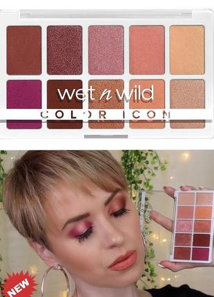 Палетка теней wet n wild color icon 10-pan eyeshadow palette