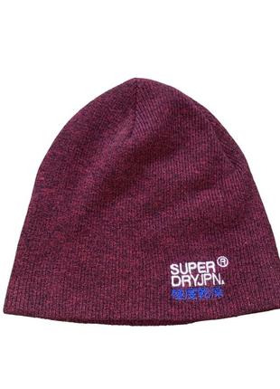 Хлопкова шапка superdry3 фото