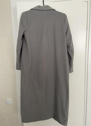Пальто женское базовое длинное3 фото
