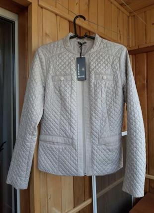 Новая куртка курточка стеганая стеганка классическая бирка базовая женская деми демисезон весна осень италия итальянская