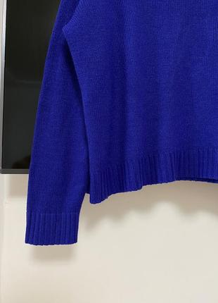 Трендова темно синя кофта, светер7 фото