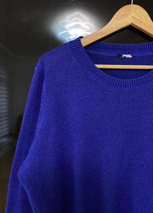 Трендова темно синя кофта, светер6 фото