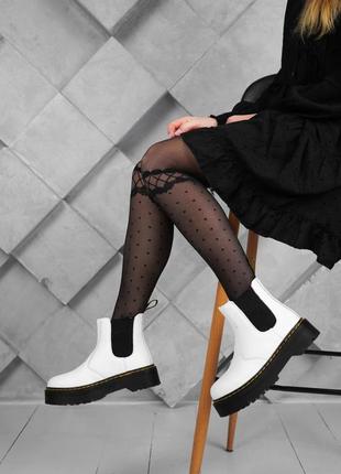 Жіночі ботінки dr. martens  женские ботинки мартенс зимние