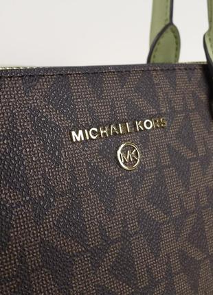 Шкіряна сумка michael kors cindy lg оригінал майкл корс5 фото