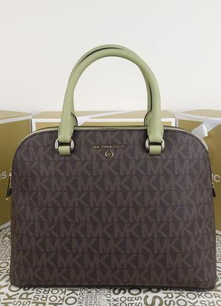 Шкіряна сумка michael kors cindy lg оригінал майкл корс1 фото