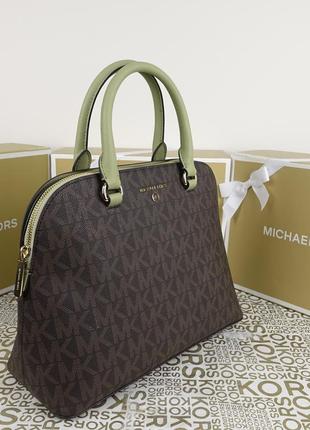 Шкіряна сумка michael kors cindy lg оригінал майкл корс8 фото