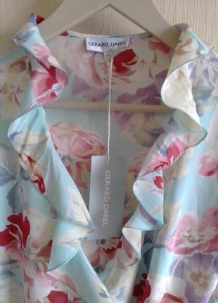 Шелковая блузка на запах3 фото