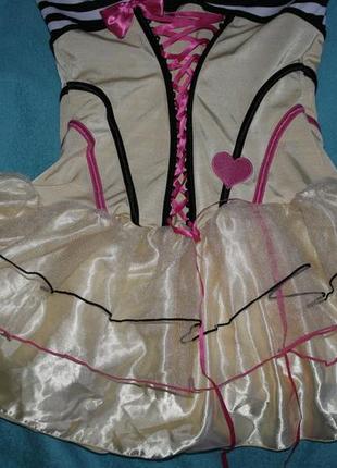Smiffys платье коспле́й костюм карнавальный морячка пышная юбка5 фото