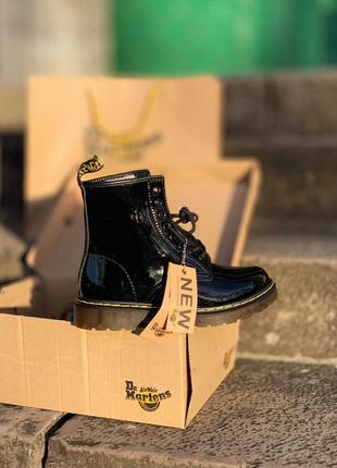 Жіночі ботінки dr. martens  женские ботинки мартенс зимние