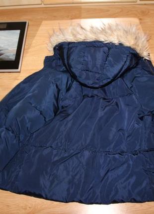 Пуховик zara 128-140рост 6