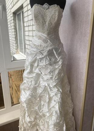 Повний розпродаж. весільна сукня / свадебное платье3 фото