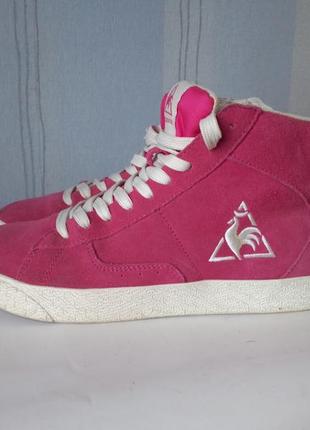 Кроссовки кеды хайтопы le coq sportif. оригинал! 39 р.