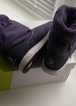 Женские зимние сапоги дутики adidas оригинал