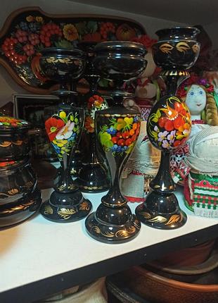 Підсвічник свічник ручна робота дерево сувернір на подарунок