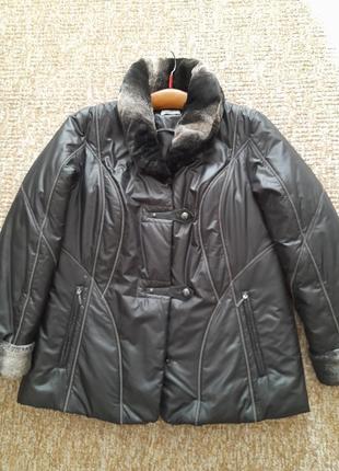 Куртка зимняя теплая 54 размер