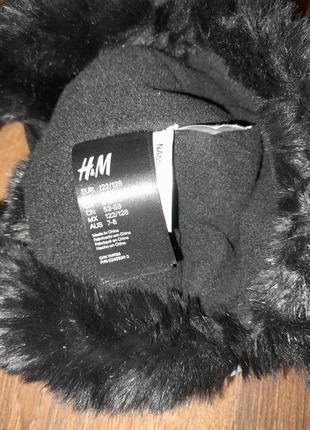 Шапка вушанка h&m 4