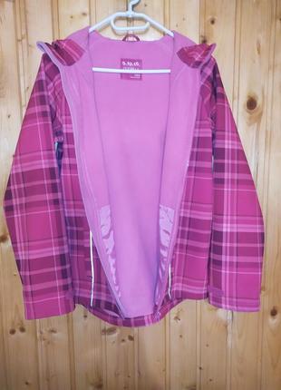 Куртка з світловідбиваючими елементами жіноча на флісі вітровка флісова5 фото