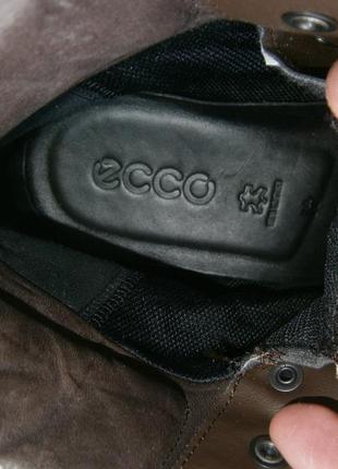 Черевики ecco st.1 hybrid lite 837424 gore-tex натуральний нубук оригінал9 фото