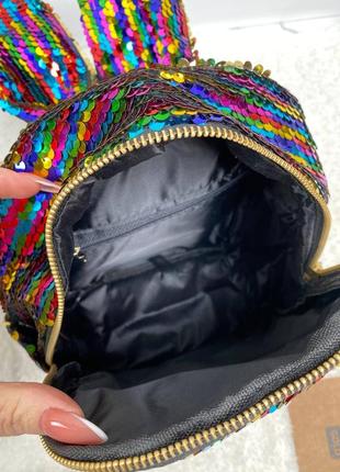 Рюкзак для девочки с ушками 🐰7 фото