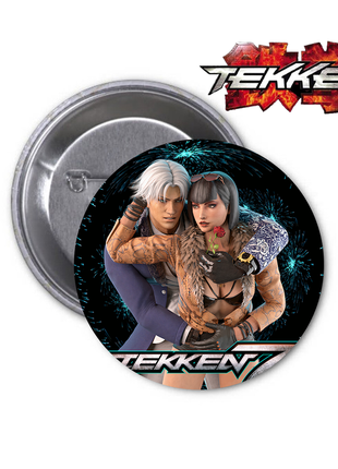 Значок badge game гра tekken залізний кулак