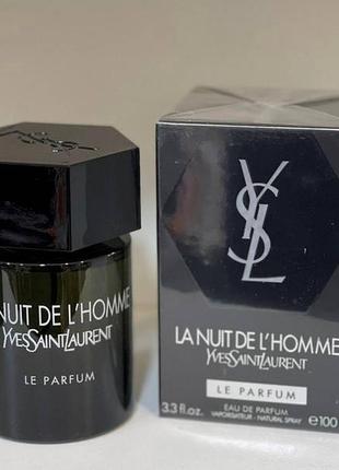Yves saint laurent la nuit de l'homme мужской парфюм 100 мл