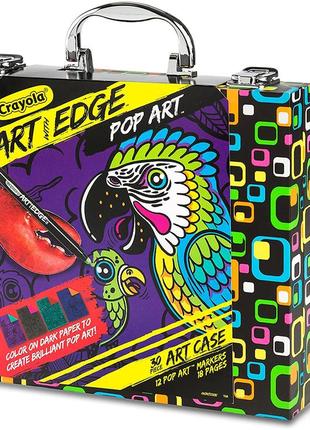 Набор для рисования в чемодане crayola art with edge coloring book. оригинал1 фото