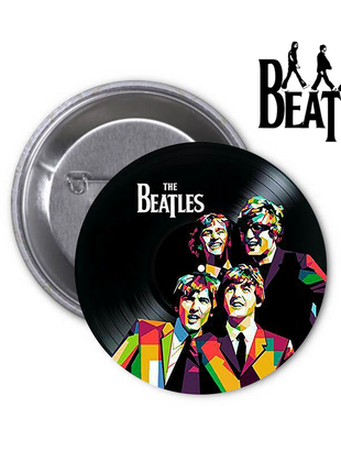 Значок beatles битлз