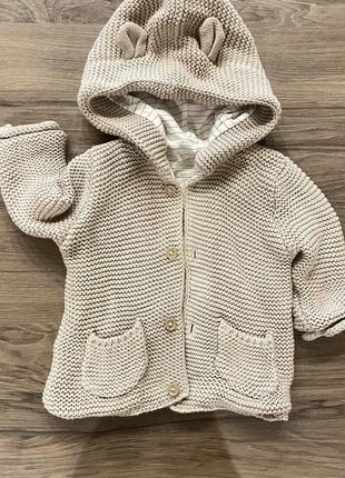 Дитячий светр / курточка з вушками