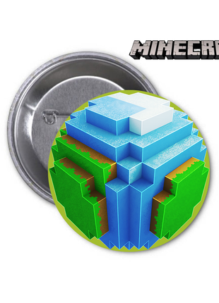 Значок game игра minecraft майнкрафт шахтерское ремесло