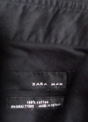 Мужская рубашка zara man.3 фото