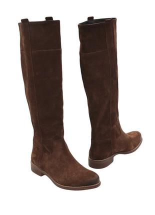 Чоботи шкіряні, замшеві