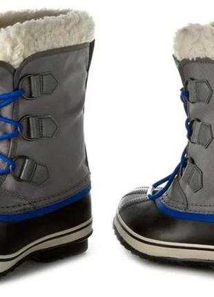 Ботинки снегоходы sorel yoot pac nylon ny 1879-023 city grey

(оригинал)