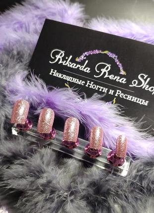 Накладные ногти 24 штуки
