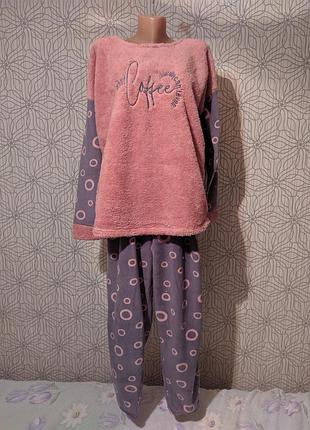 Тепла піжама зимова, комплект для дому, пидама, аомплект доя дома