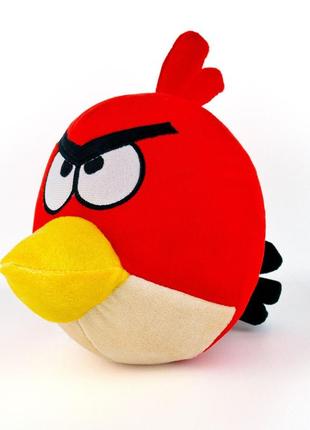 М'яка іграшка птах ред середня angry birds  20 см