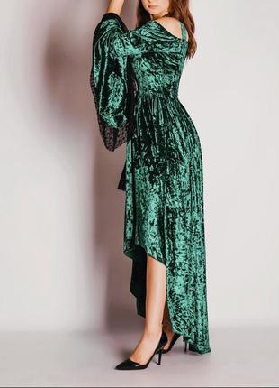 Сукня смарагдового кольору, зелена сукня на фотосесію2 фото