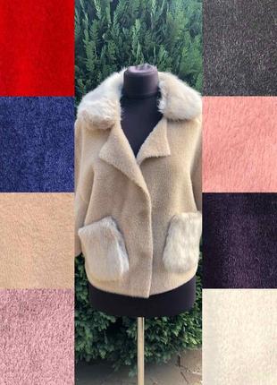 Курточка шубка альпака відмінна якість туреччина люкс колекція9 фото