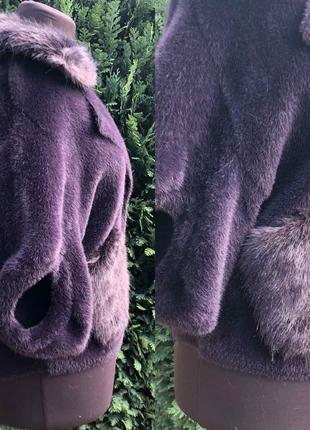 Курточка шубка альпака відмінна якість туреччина люкс колекція4 фото