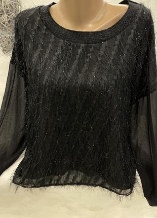 Шикарная нарядная  блуза  италия