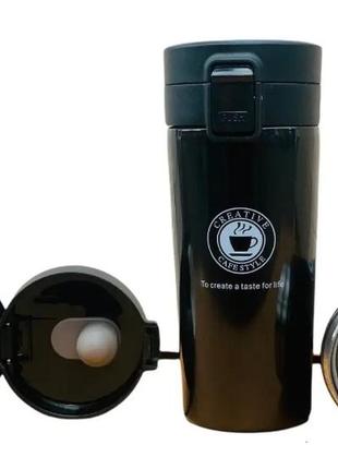 Термокухоль (термостакан) coffee 480 мл el-252-4 чорний