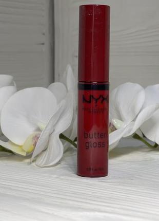 Блиск для губ nyx professional makeup butter gloss red velvet