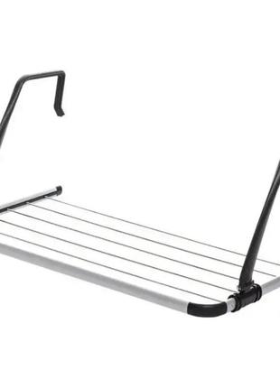 Навесная складная сушилка stainless steel drying rack для белья 67,5 х 37,5 х 30 см