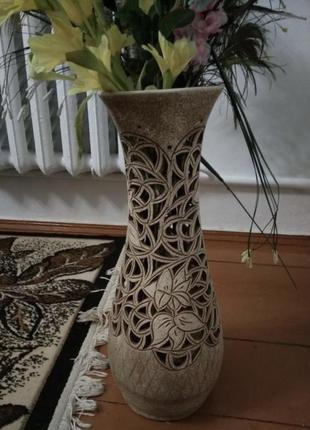 Большая напольная ваза керамическая керамика2 фото