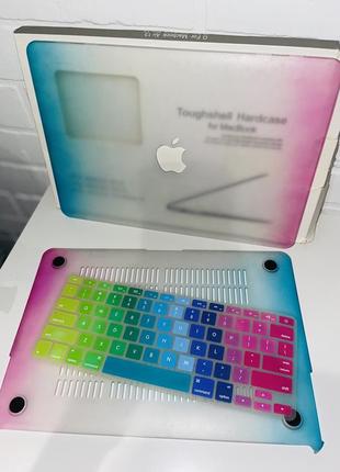 Чехол накладка для макбука apple macbook air 13' 2017 чехол омбре1 фото