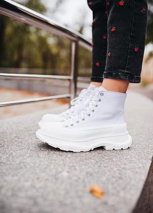 Ботинки білі жіночі акція 36 розмір tread slick white